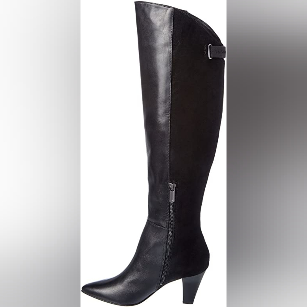 Donald J. Pliner Boots. Leather. Knee High.